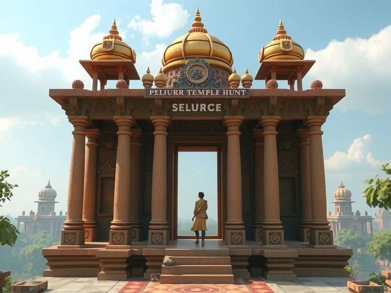 Belur Temple Puzzle Hunt community event